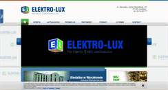 Desktop Screenshot of elektro-lux.pl